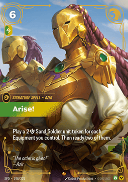 Riftbound Arise! SFD-198 single card