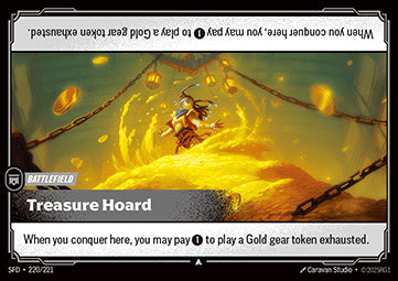 Riftbound Treasure Hoard SFD-220 single card
