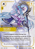 Riftbound Soraka, Wanderer SFD-239* single card