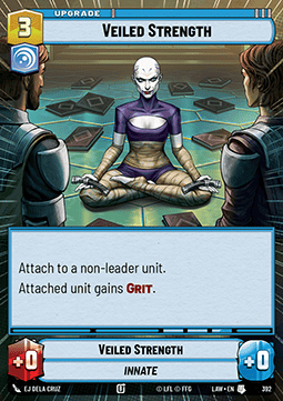 Veiled Strength (V.1) - A Lawless Time: Extras (Uncommon) [XLAW-392]