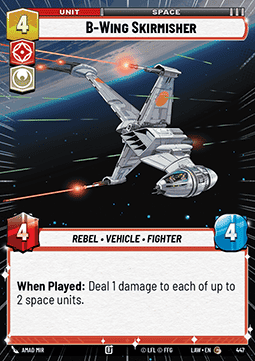 B-Wing Skirmisher (V.1) - A Lawless Time: Extras (Common) [XLAW-447]