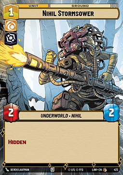 Nihil Stormsower (V.1) - A Lawless Time: Extras (Common) [XLAW-473]