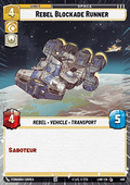 Rebel Blockade Runner (V.1) - A Lawless Time: Extras (Common) [XLAW-486]