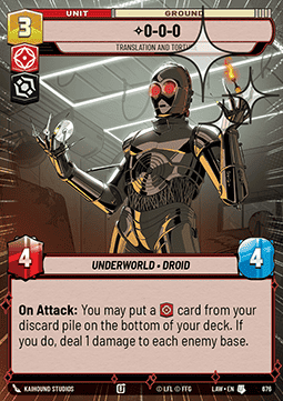 0-0-0, Translation and Torture (V.2) - A Lawless Time: Extras (Uncommon) [XLAW-676]