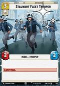 Stalwart Fleet Trooper (V.2) - A Lawless Time: Extras (Common) [XLAW-756]