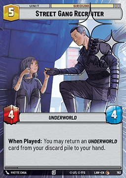 Street Gang Recruiter (V.2) - A Lawless Time: Extras (Common) [XLAW-763]