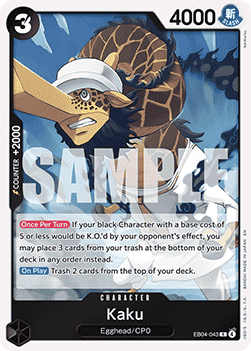 [OP15-EB04-043] One Piece Card Game: Kaku Rare Single Card (Adventure on Kami’s Island) - English One Piece Card Game single card