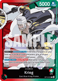 [OP15-001] One Piece Card Game: Krieg Leader Single Card (Adventure on Kami’s Island) - English One Piece Card Game single card