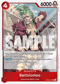 [OP15-014] One Piece Card Game: Bartolomeo Rare Single Card (Adventure on Kami’s Island) - English One Piece Card Game single card