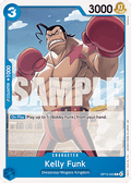 [OP15-043] One Piece Card Game: Kelly Funk Common Single Card (Adventure on Kami’s Island) - English One Piece Card Game single card