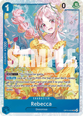 [OP15-053] One Piece Card Game: Rebecca Super Rare Single Card (Adventure on Kami’s Island) - English One Piece Card Game single card
