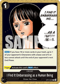 [OP15-097] One Piece Card Game: I Find It Embarrassing as a Human Being Common Single Card (Adventure on Kami’s Island) - English One Piece Card Game single card