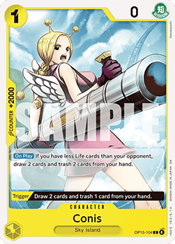 [OP15-104] One Piece Card Game: Conis Common Single Card (Adventure on Kami’s Island) - English One Piece Card Game single card