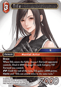 [OP28-013] Final Fantasy Trading Card Game: Tifa (28-013) Legend Single Card (Dreamlike Oceans) - English Final Fantasy Trading Card Game single card