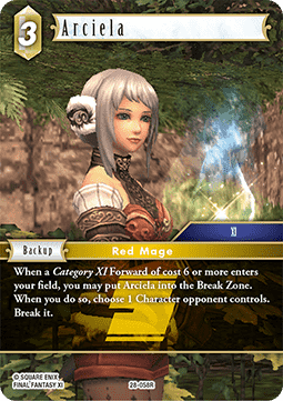 [OP28-058] Final Fantasy Trading Card Game: Arciela (28-058) Rare Single Card (Dreamlike Oceans) - English Final Fantasy Trading Card Game single card