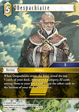[OP28-067] Final Fantasy Trading Card Game: Despachiaire (28-067) Common Single Card (Dreamlike Oceans) - English Final Fantasy Trading Card Game single card