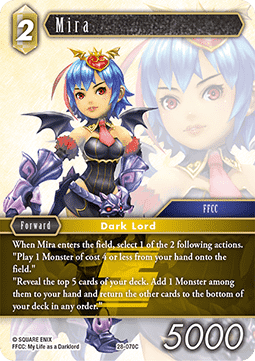 [OP28-070] Final Fantasy Trading Card Game: Mira (28-070) Common Single Card (Dreamlike Oceans) - English Final Fantasy Trading Card Game single card