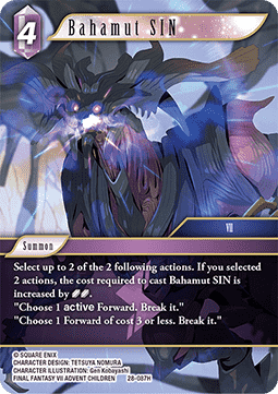 [OP28-087] Final Fantasy Trading Card Game: Bahamut SIN (28-087) Hero Single Card (Dreamlike Oceans) - English Final Fantasy Trading Card Game single card