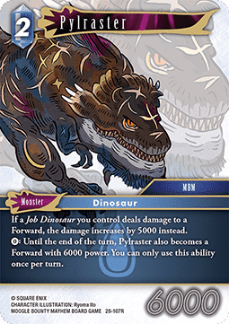 [OP28-107] Final Fantasy Trading Card Game: Pylraster (28-107) Rare Single Card (Dreamlike Oceans) - English Final Fantasy Trading Card Game single card