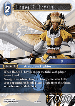 [OP28-108] Final Fantasy Trading Card Game: Honey B. Lovely (28-108) Rare Single Card (Dreamlike Oceans) - English Final Fantasy Trading Card Game single card