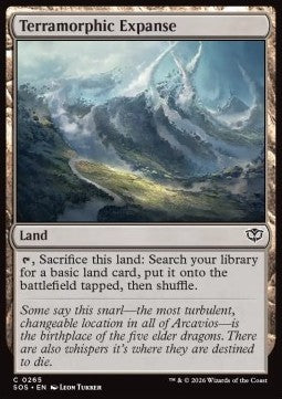 Magic: The Gathering Terramorphic Expanse SOS-265 single card