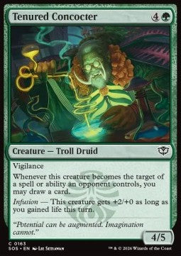 Magic: The Gathering Tenured Concocter SOS-163 single card