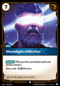 Riftbound Moonlight Affliction UNL-066 single card