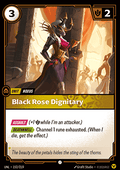 Riftbound Black Rose Dignitary UNL-152 single card
