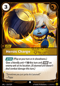 Riftbound Heroic Charge UNL-155 single card