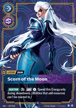 Riftbound Diana, Scorn of the Moon UNL-197 single card