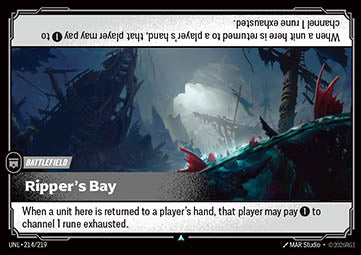 Riftbound Ripper's Bay UNL-214 single card