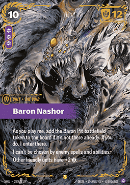 Riftbound Baron Nashor UNL-238 single card
