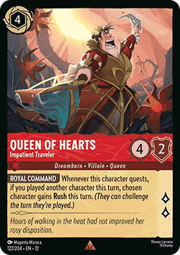 Queen of Hearts - Impatient Traveler