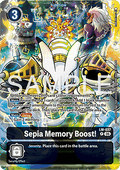 Sepia Memory Boost! (LM-037) - Promos: Starter Deck (Alternative Art) [SDP-LM-37]
