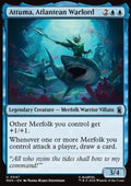 Magic: The Gathering Attuma, Atlantean Warlord MSH-47 single card