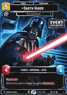 Darth Vader, Meet Your Destiny - 2026 Promos (Special) [P26-1]