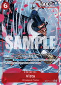 [OP16-011] One Piece Card Game: Vista Treasure Rare Single Card (The Time of Battle) - English One Piece Card Game single card