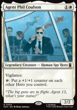 Magic: The Gathering Agent Phil Coulson MSH-4 single card