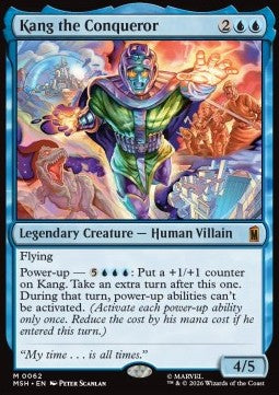 Magic: The Gathering Kang the Conqueror MSH-62 single card