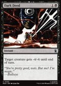 Magic: The Gathering Dark Deed MSH-93 single card