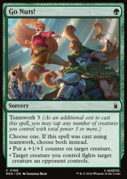 Magic: The Gathering Go Nuts! MSH-168 single card
