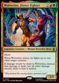 Magic: The Gathering Wolverine, Fierce Fighter MSH-240 single card