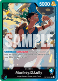 [OP16-022] One Piece Card Game: Monkey.D.Luffy Leader Single Card (The Time of Battle) - English One Piece Card Game single card
