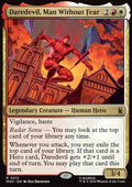 Magic: The Gathering Daredevil, Man Without Fear MSH-213 single card