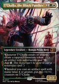 Magic: The Gathering T'Challa, the Black Panther MSC-7 single card