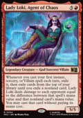 Magic: The Gathering Lady Loki, Agent of Chaos MSC-54 single card