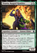 Magic: The Gathering Titania, Rugged Rumbler MSH-235 single card