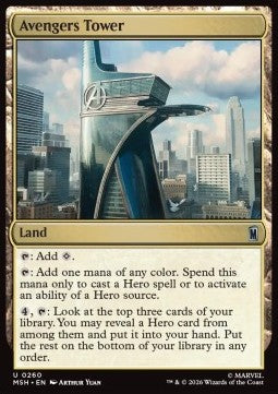 Magic: The Gathering Avengers Tower MSH-260 single card