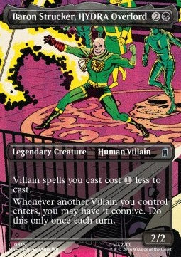 Magic: The Gathering Baron Strucker, HYDRA Overlord XMSH-315 single card