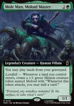 Magic: The Gathering Mole Man, Moloid Master XMSH-415 single card